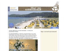 Tablet Screenshot of hotel-stoertebeker.de